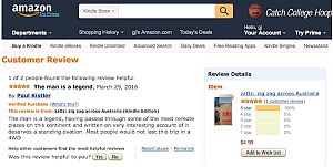 First Amazon 5 star review, for zzOz